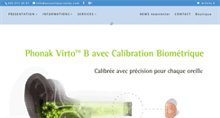 Desktop Screenshot of acoustique-tardy.com